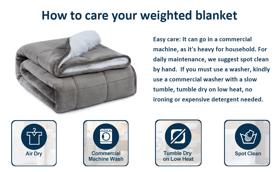 Topblan Sherpa Fleece Weighted Blanket 12lbs, Double Sided