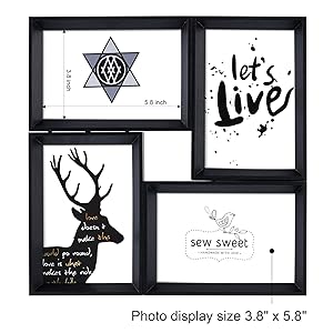 6x4” picture photo frames