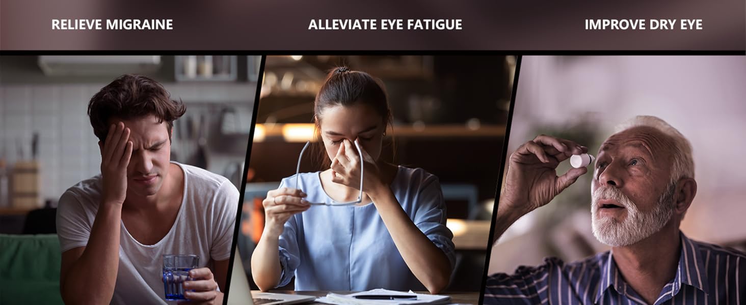 Eye Massager with Heat, Mothers Day Gifts for Dry
