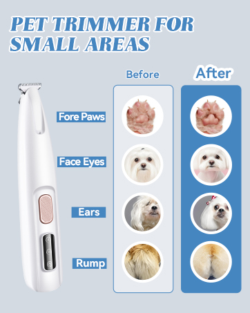 Paw Trimmer for Dogs and Cats Pet Paw Trimmer Kit