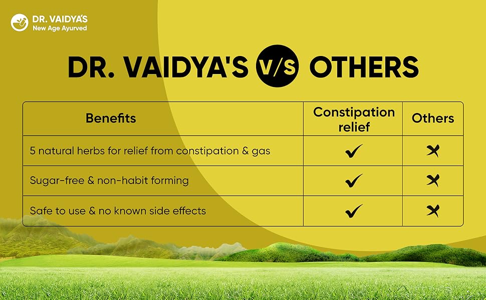 Dr. Vaidya's, Constipation Relief