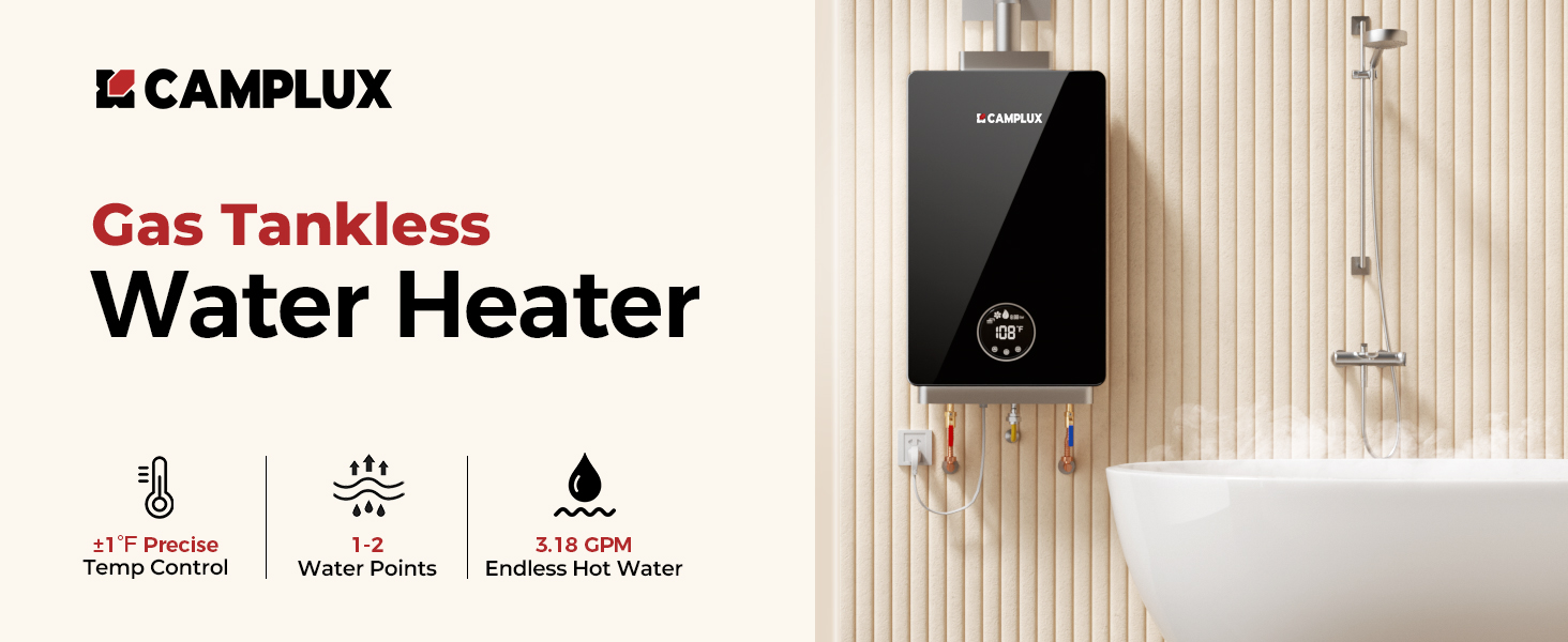 propane on demand hot water heater