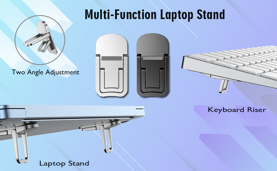 Mini Laptop Stand, Foldable laptop stand, foldable keyboard riser
