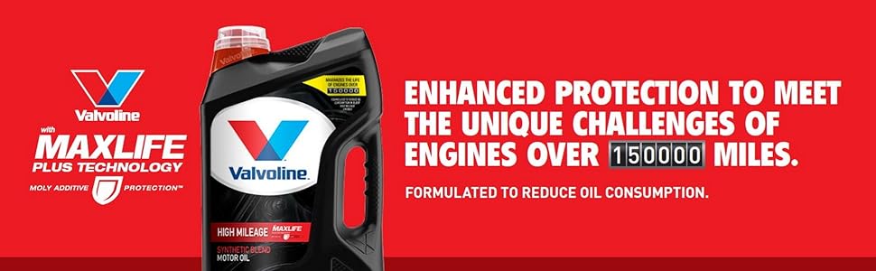 engine oil, maxlife, maxlife technology, moly additive, synthetic, conventional, blend