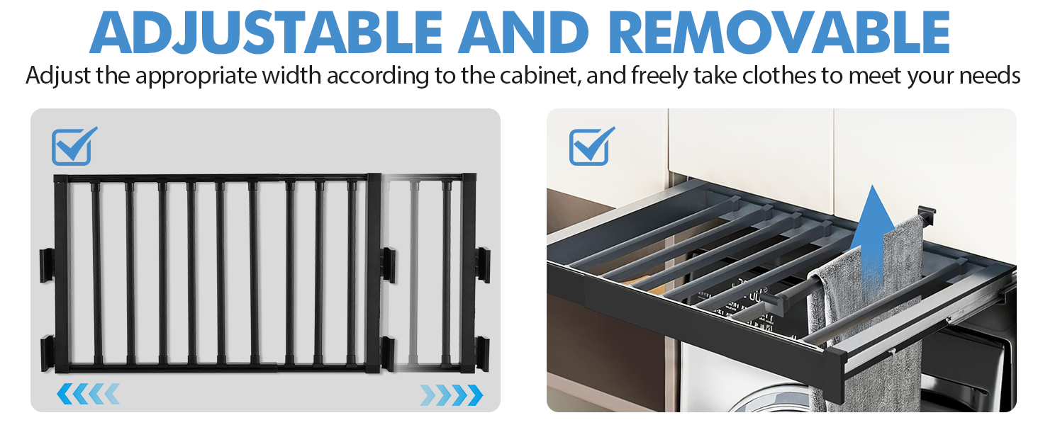 Adjustable & Removable
