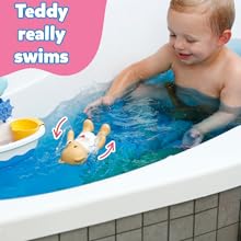 Splish Splash Teddy really swims