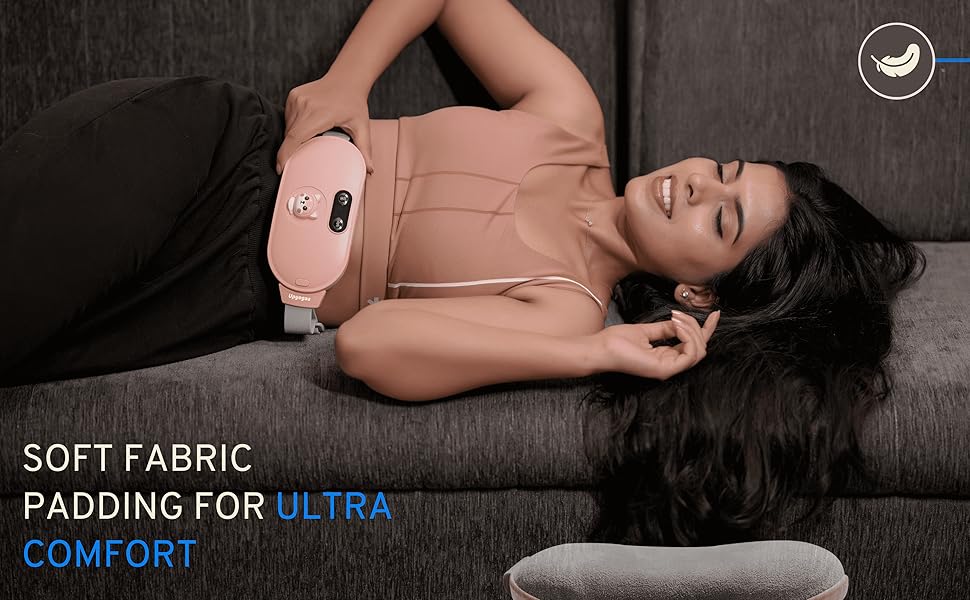 Premium Comfort with Versatile Use period cramp relief machine