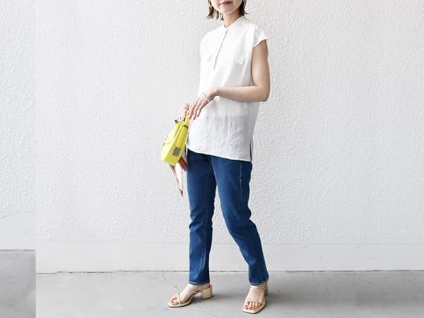 ★ JEANS★ 25SS ウィメンズ スリムストレートデニム Fire Service｜スリム ストレート ストレッチ SLIM STRAIGHT