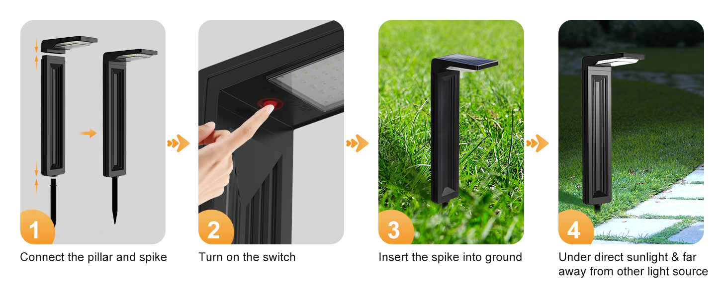 solar powered lights for outside