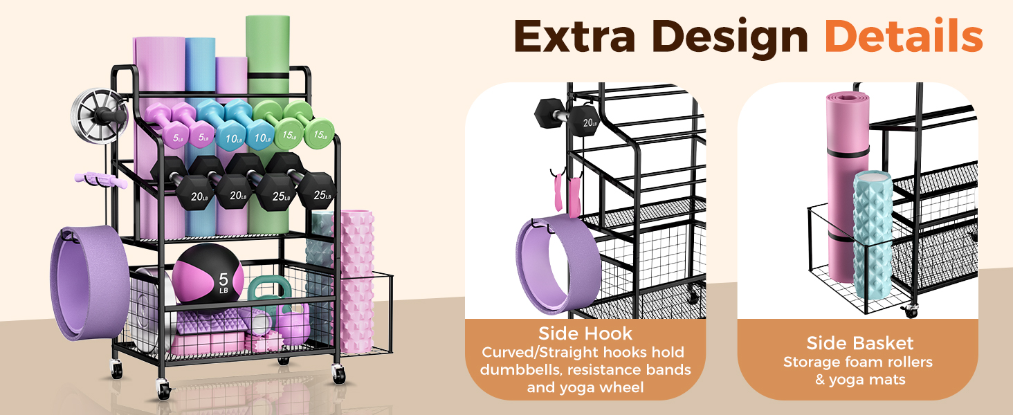 Home Gym Storage Rack
