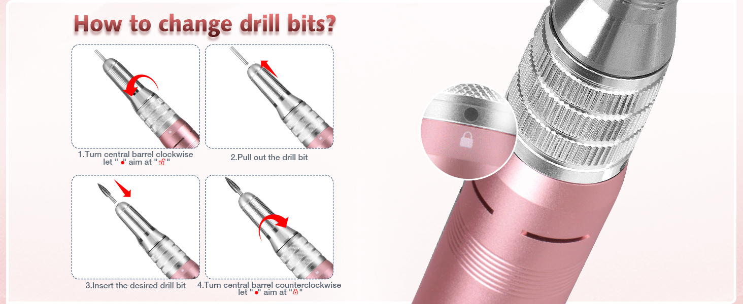nail drill handpiece