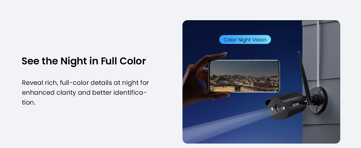 See the Night in Full Color with Brilliant Lights