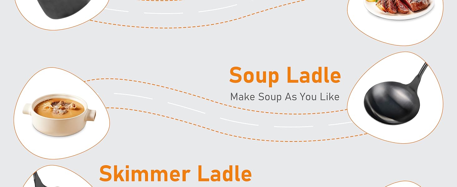 kitchen cooking utensil set