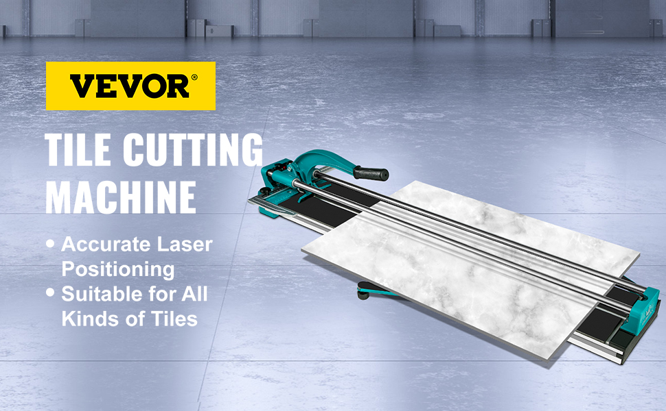VEVOR Tile Cutter, 40in/1000mm Manual Ceramic Floor Tile Cutter, All