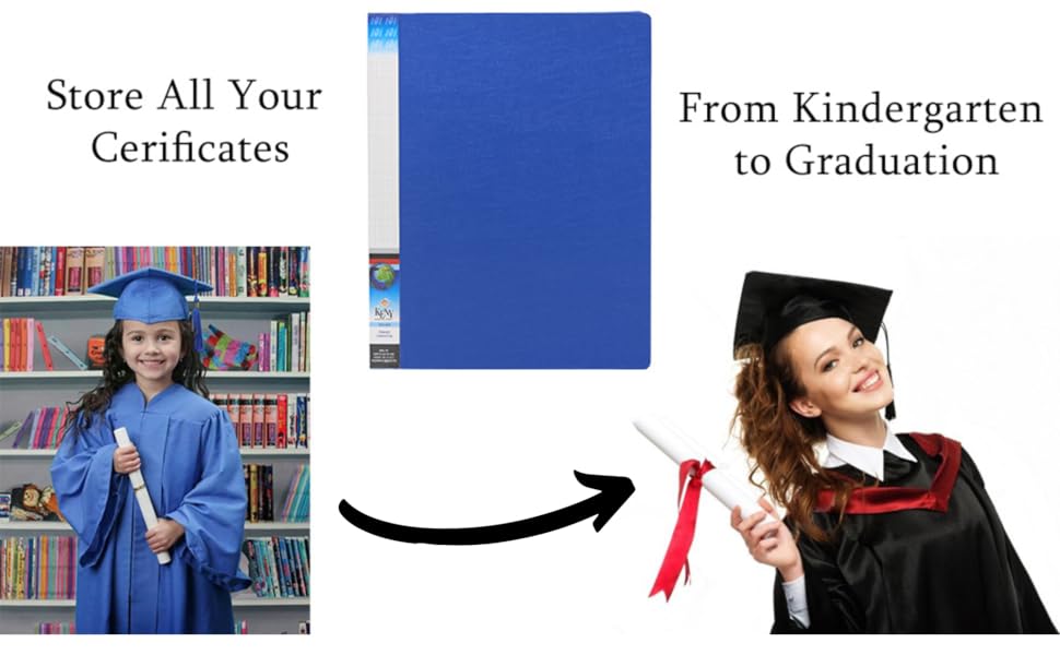 Keny Display File Certificate File Clear Leaves Best for B4 Size