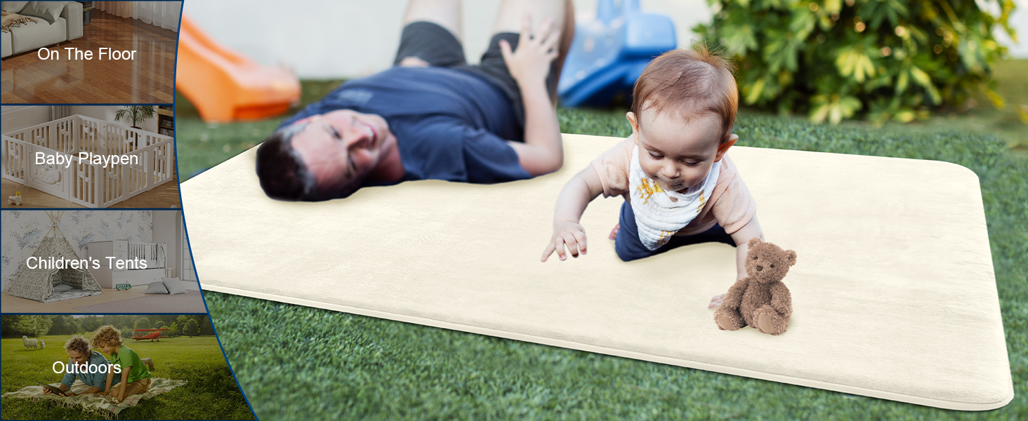 outdoor baby play mat
