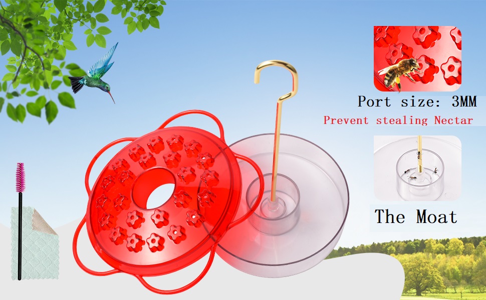 Hanging Hummingbird Feeder