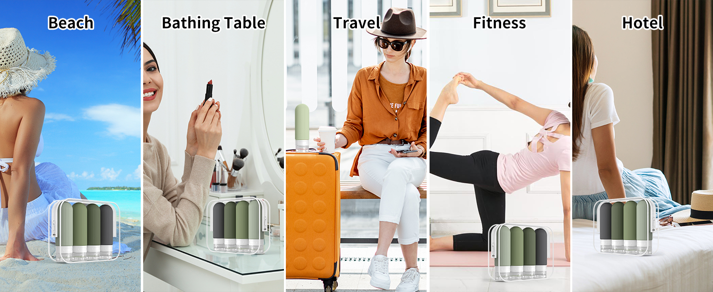 Travel Bottles for Toiletries