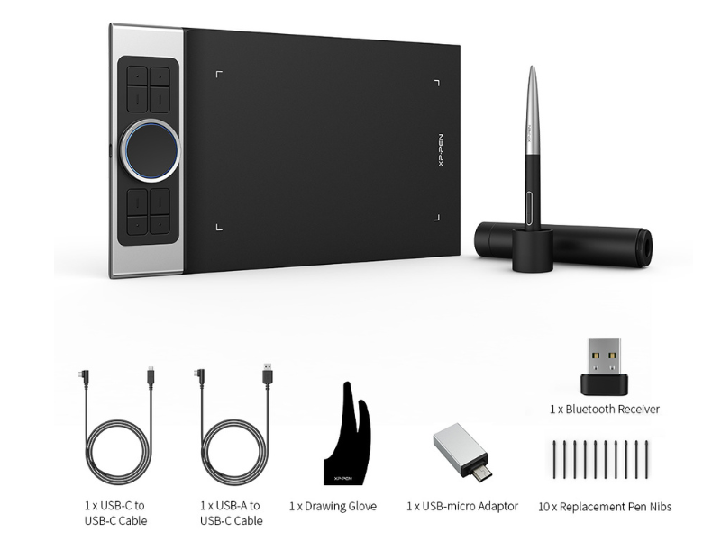 ペンタブ【Deco Pro SW Pen Tablet】 Amazon.in: Buy XP-Pen Deco Pro SW Graphic Tablet 9x5-inches