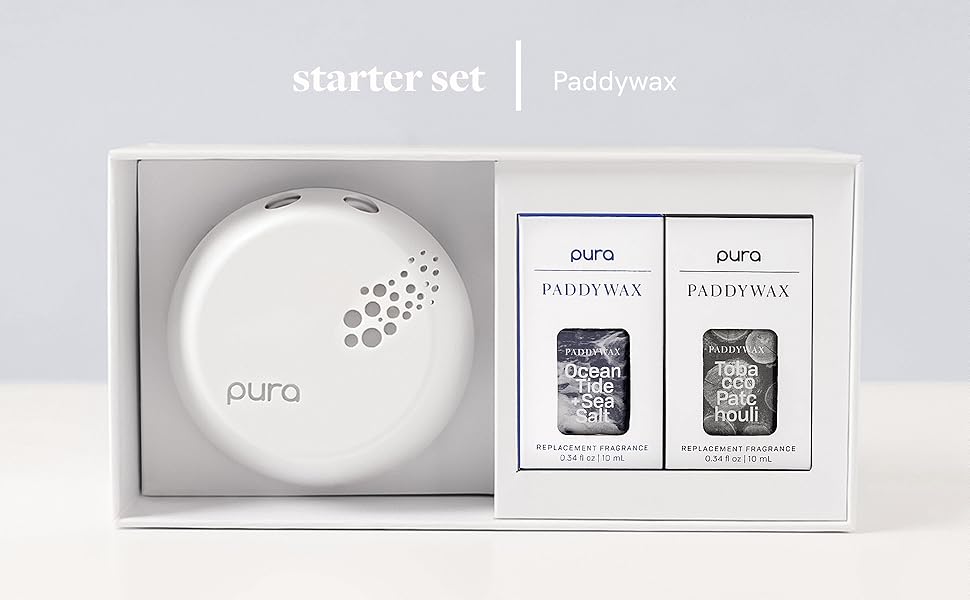 Pura Smart Home Fragrance Device Starter Set V3 Scent Diffuser for Homes