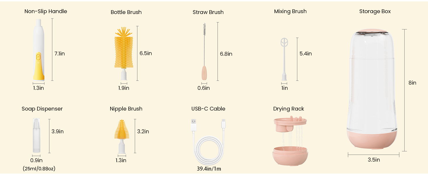 BOTTLE BRUSH SET KIT