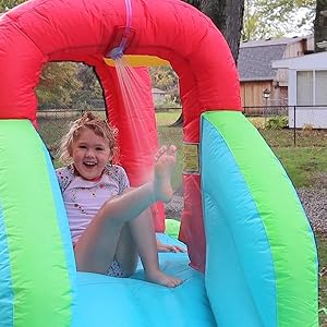 inflatable water slide