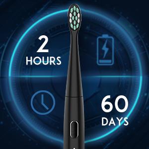 DMH Electric Toothbrush，Sonic Electric Toothbrush Powerful Cleaning