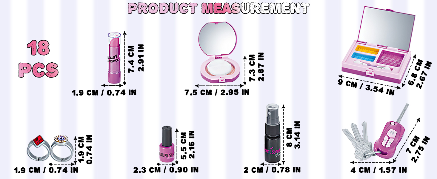 Washable Make Up Set Girls Toys