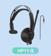 Amazon.co.jp: Nuroum 片耳 ヘッドセット 有線 3.5mmジャック