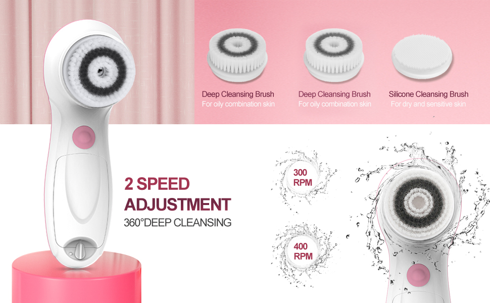 TOUCH 2 in 1 Body and Face Wash Brush T… Amazon.com: TOUCHBeauty Facial Cleansing & Exfoliator Brush