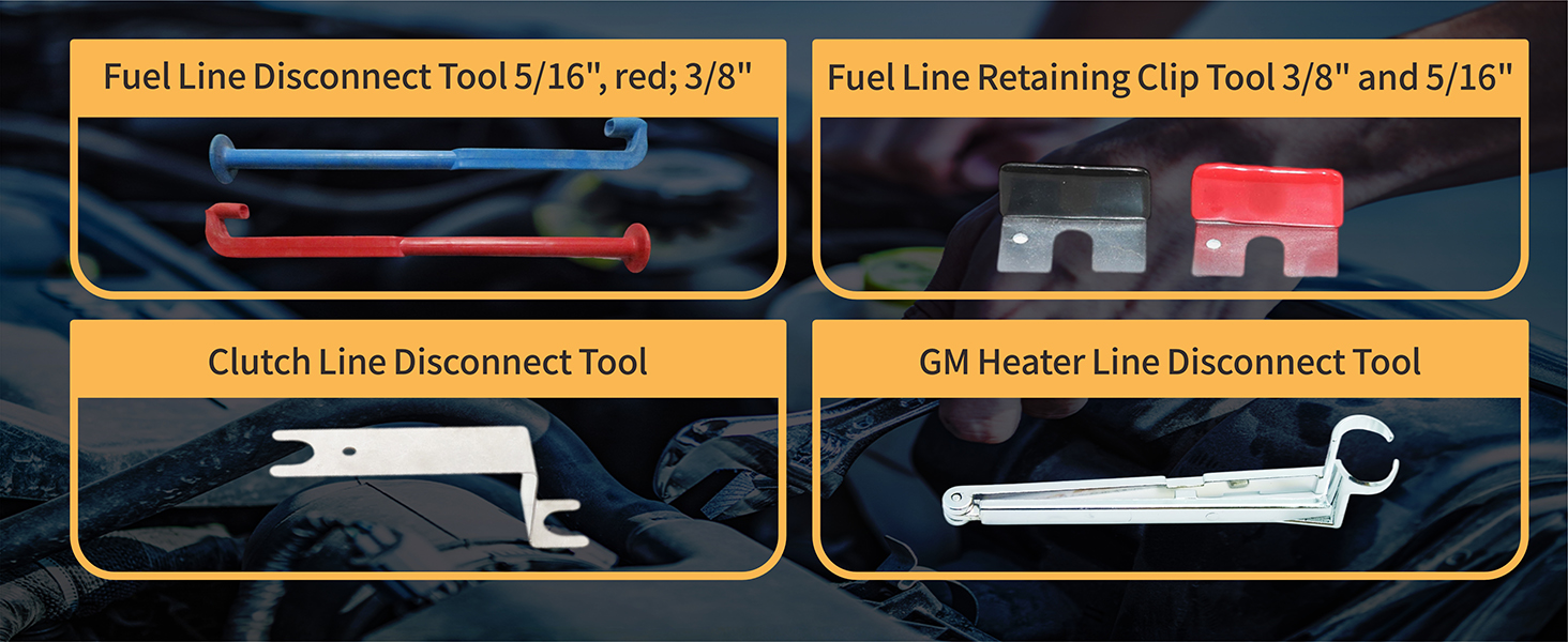 Oil Cooler Line Disconnect Tool Coupler Disconnect Tool 1/2” 3/8&#34;