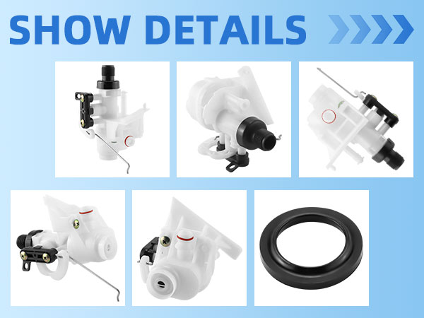 Amazon.com: 31705 31688 RV Toilet Water Valve Kit Fit for