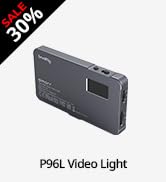 P96L RGB Video Light by SmallRig, Portable Metal LED Camera Light, 2500-8000K, 21 Effects, CRI 96...
