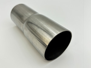 N出品　バイク マフラー アダプター 60.5mm→50.8mm サイレンサー マフラー 変換アダプター