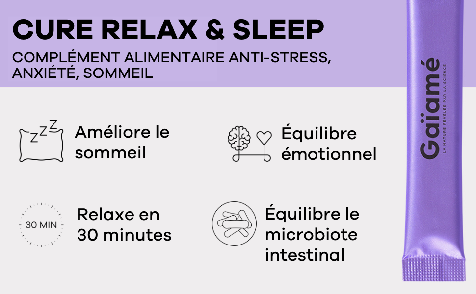 cure anti-stress sommeil fatigue relaxante anxiété