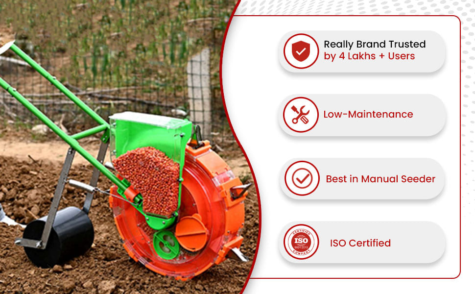 Really Agricultural Manual Seeder/ Long Teeth12T/ Hand Operated