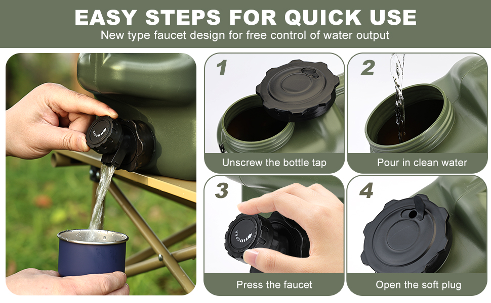 EASY STEPS FOR QUICK USE