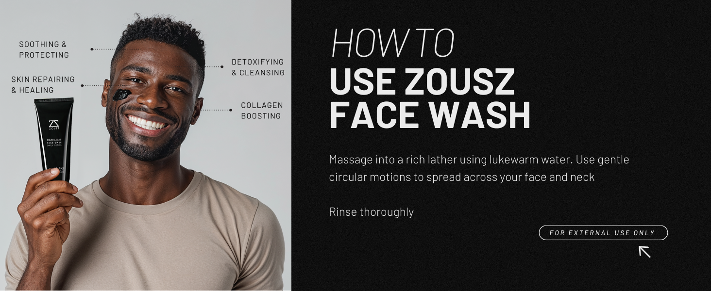 mens face scrub cleanser men wash charcoal for skincare facewash exfoliating men's best