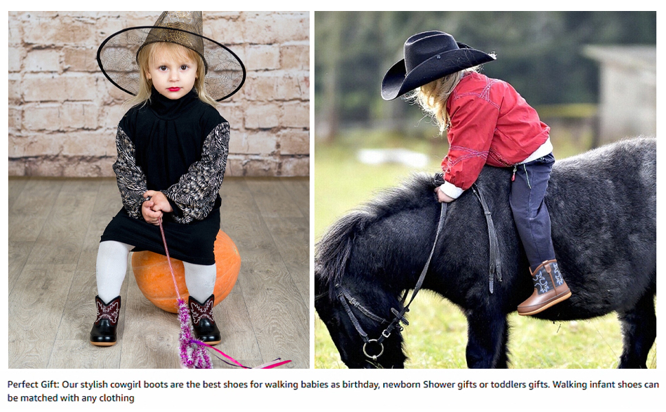 baby boots cowboy
