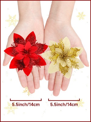 Christmas Poinsettia Flowers