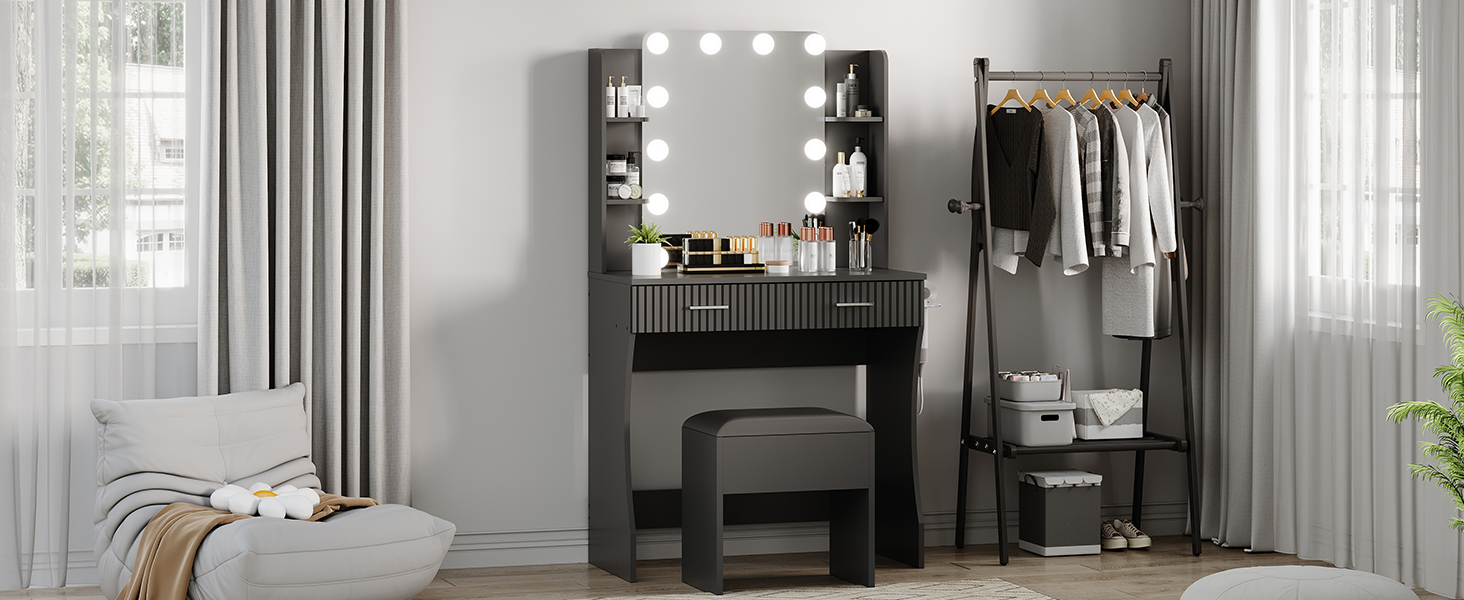 vanity desk, makeup vanity  white vanity desk with mirror and lights vanity makeup vanity desk