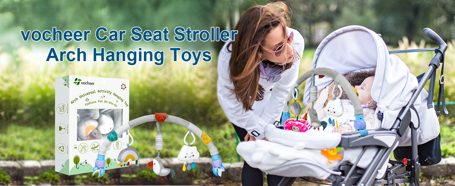 car seat stroller arch hanging toys