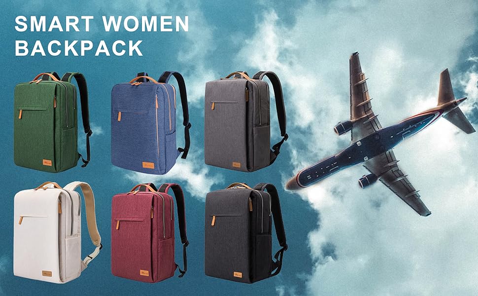 Hp hope Smart Backpack for Women Travel, Durable Carry On