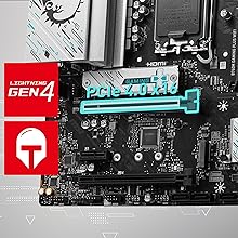 1 x Steel Armor PCIe 4.0 x16 Slot