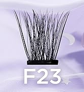 BEYELIAN Self Adhesive Lash Clusters, 3D Press-On DIY Lash Extension, No Glue Needed Reusable Clu...