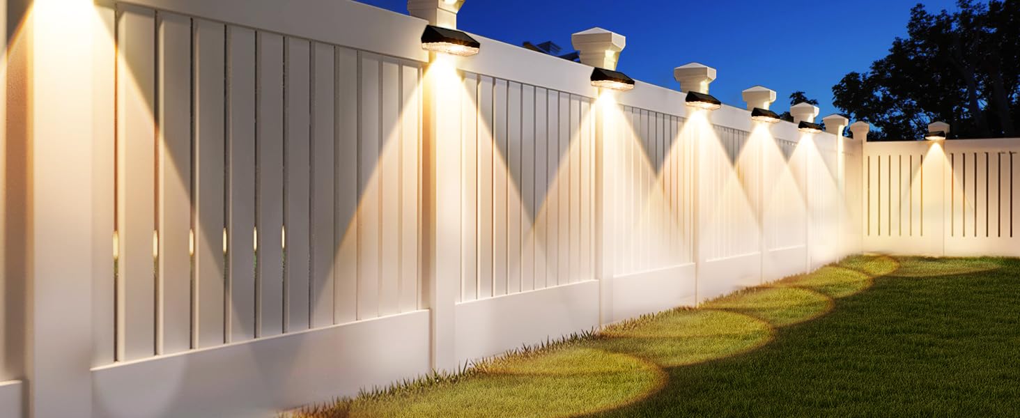solar deck lights