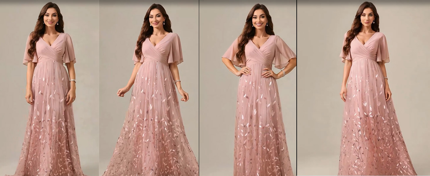 evening mother of bride dress