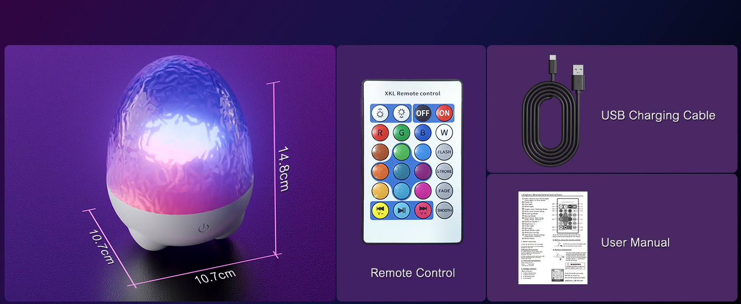 kids night light projector