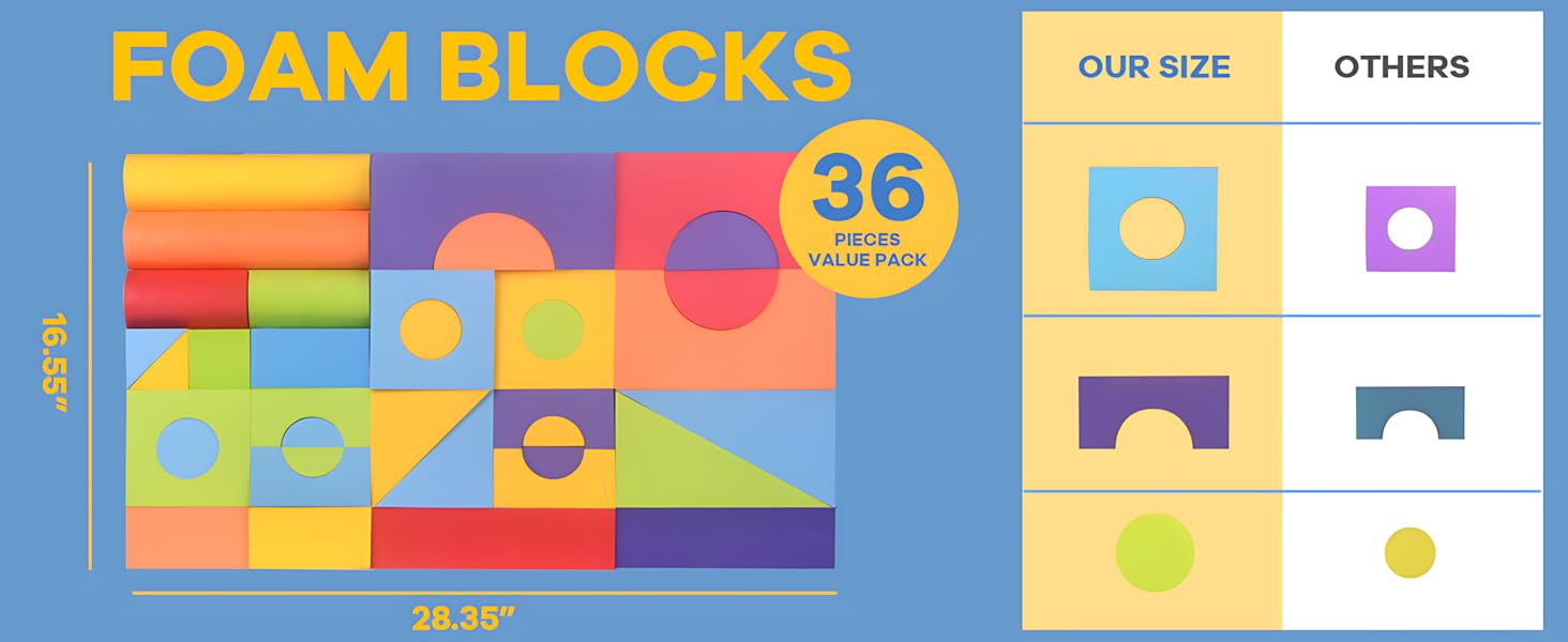 foam blocks