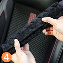 Car seat belt cushion